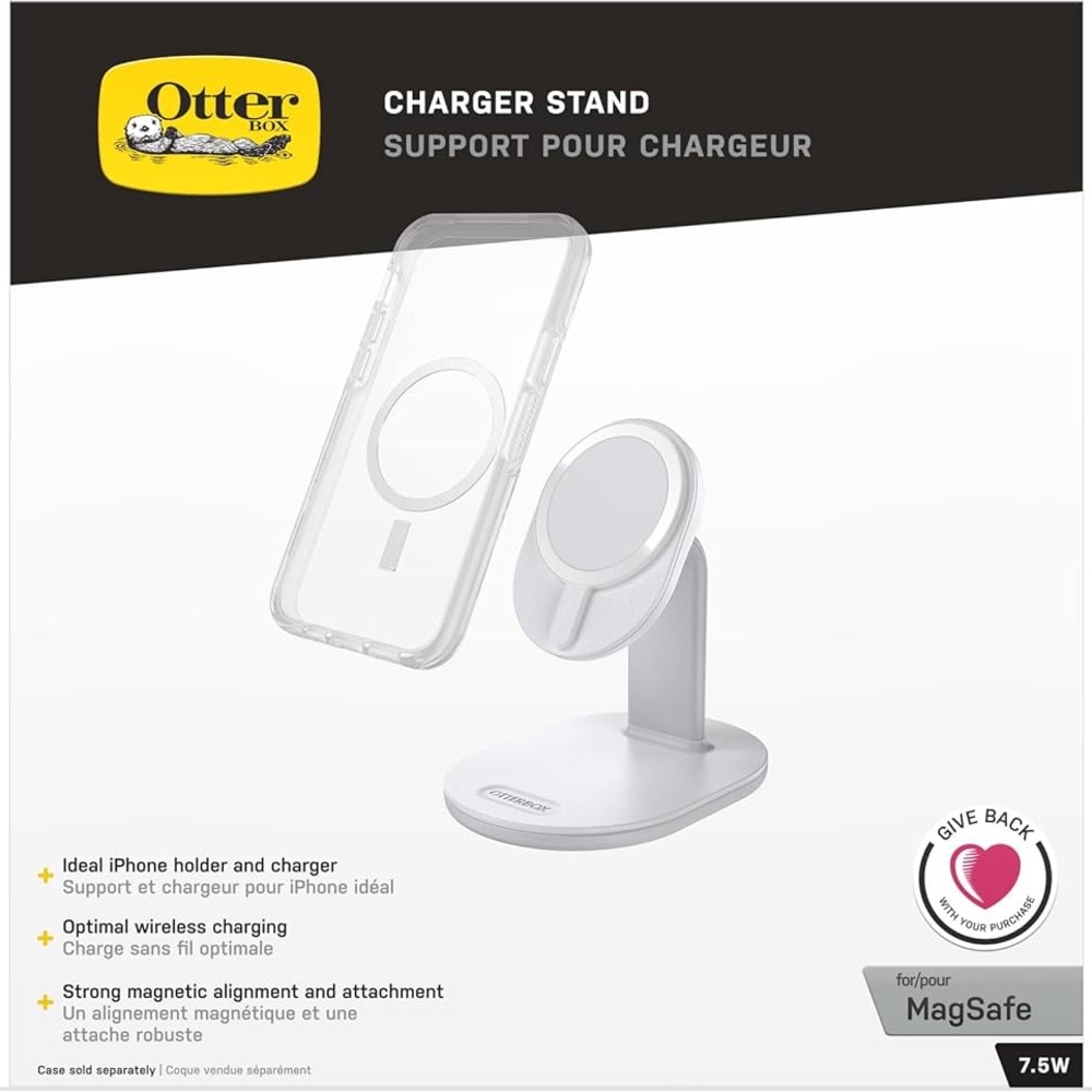 OtterBox White Charger Stand with MagSafe